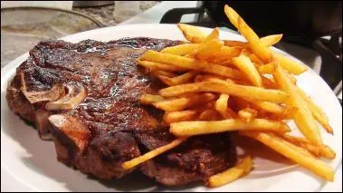 Reconnaissez-vous ce qui accompagne l'entrecôte ?