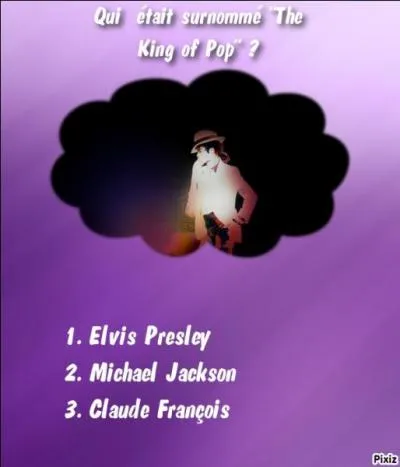 Cochez la bonne réponse !