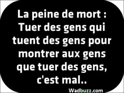 En quelle année fut abolie la peine de mort en France ?
