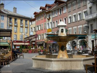 Quelle est cette ville des Hautes-Alpes, située sur la route Napoléon et près du lac de Serre-Ponçon ?