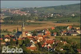 Commune de l'arrondissement de Molsheim, Westhoffen se situe en r&eacute;gion ...