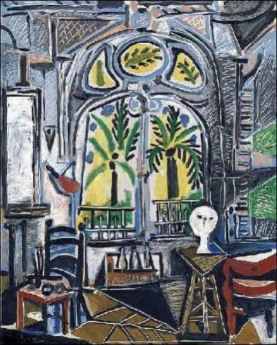 Qui a peint "Le studio à Cannes" ?