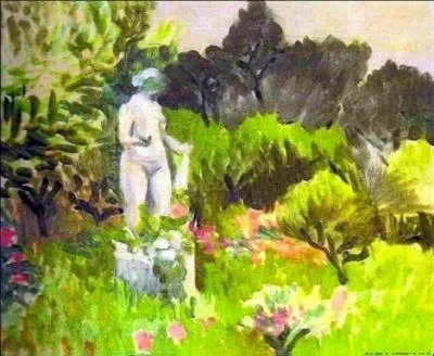 Qui a peint "Jardin de Renoir à Cagnes" ?