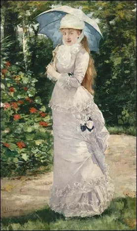 Années 1870 : voici l'accessoire indispensable en été ! Il s'agit de/du :