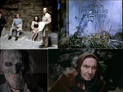 C'est un film d'horreur américain. Il a été réalisé par Freddie Francis.
Ralph Richardson, Joan Collins, Joanne Clayton, Ian Hendry font partie de distribution.
Ce film est composé de plusieurs sketches. Ils reprennent pout thèmes les morts-vivants, des êtres maléfiques et une sorcière. Ils sont situés bien sur dans des lieux maudits ! 
Quel est ce film ?