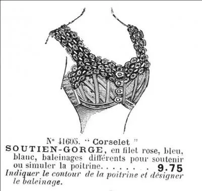 C'est à la fin du XIXe siècle que le soutien-gorge est inventé, mais il ne sera adopté, en France, que vers les années :