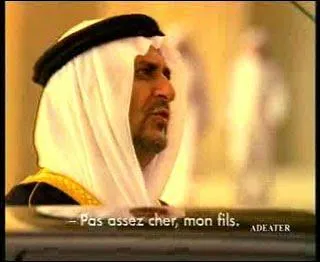 J'ai bien aimé la pub de cette marque, et surtout cette citation : Pas assez cher mon fils !