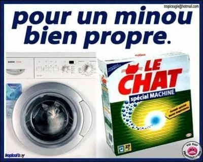 A quel personnage connu pouvez-vous associer le nom de cette lessive ?