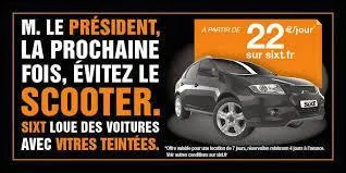 Associez le chanteur à un président cachotier et amateur de scooter nocturne !