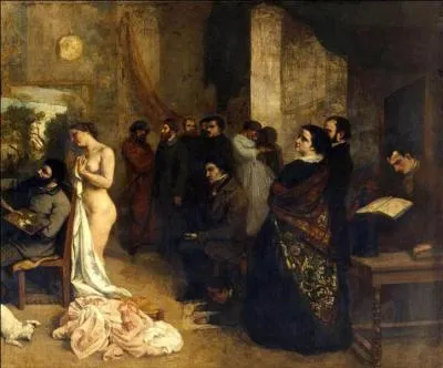 L'Atelier du peintre (1855) est une grande composition de :