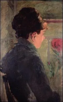 Quelle peintre a représenté sa soeur Jeanne dans la toile "Etude à une fenêtre" ?