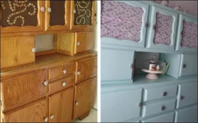 A quelle époque ces buffets de cuisine étaient-ils à la grande mode ?