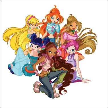 Que font les Winx dans ce lieu de travail ?