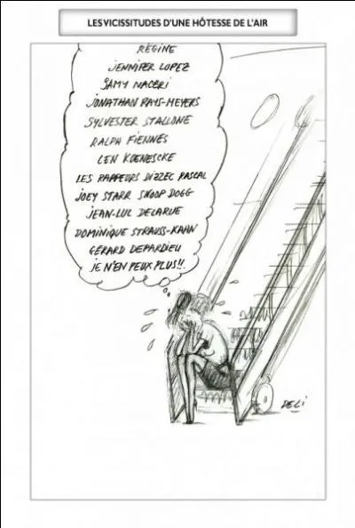 Qui nous chantait : 'Toute ma vie, j'ai rêvé d'être une hôtesse de l'air' ?