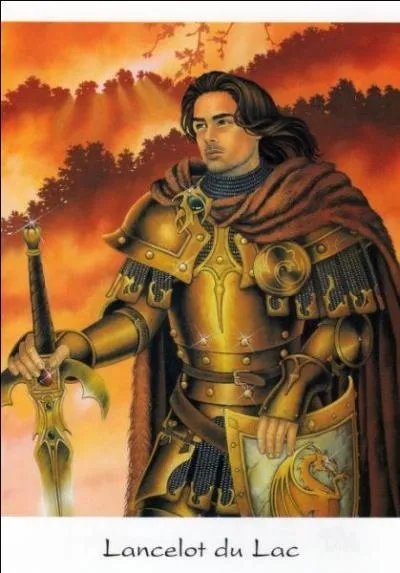 Le valet de trèfle, appelé Lancelot (en référence à Lancelot du Lac) diffère des autres valets dans sa tenue. Quelle est cette différence ?