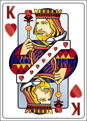 Quel nom porte le roi de cur ?