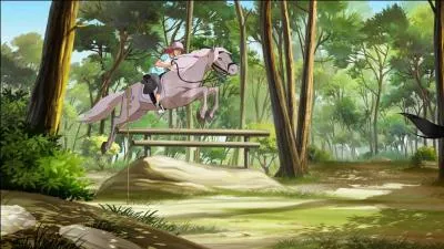 Comment se nomme la brave jument d'Anaïs, dans "Le Ranch" ?