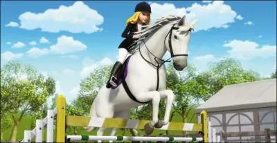 Quel est le nom du cheval classique de Wendy (la jument blanche) ?