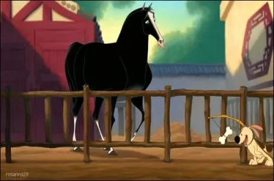 Comment se nomme la jument de Mulan ?