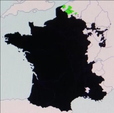 En 1668, la France s'agrandit à l'issue des guerres de Dévolution au détriment