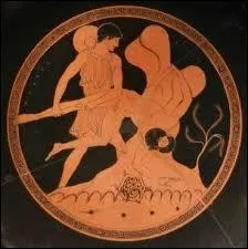 Qui est le père de Sciron, le voleur ?