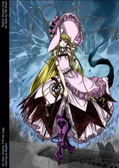 Air Gear : Je suis un membre de Genesis mais aussi l'un des 58 Gravity Children de la seconde génération. Je suis...