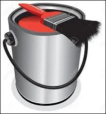 Quelle couleur est obtenue si l'on mélange de la peinture noire et de la peinture rouge ?