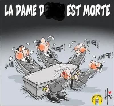 Comment fut surnommée Margaret Thatcher ?