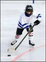 En hockey sur glace, que surnomme-t-on le "puck" ?