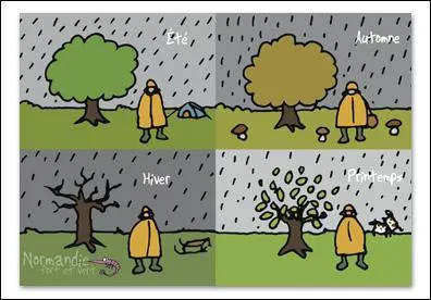 La distance Terre-Soleil est la cause des saisons.