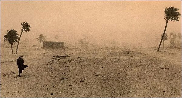 Quel est ce vent violent sec et chaud qui souffle sur l'Afrique du Nord ?