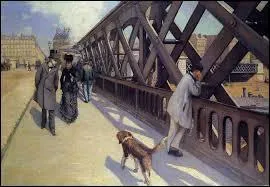 "Le Pont de l'Europe" est un tableau de ...