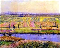 Je vous présente "La Plaine de Gennevilliers", un tableau peint par ...