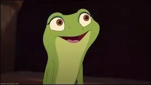 Cette princesse s'est transformée en grenouille...