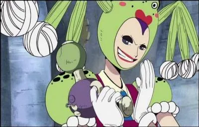 Qui Miss Father's Day arrive-t-elle à toucher avec son arme à Alabasta ?