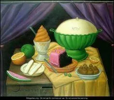 Qui a peint "Nature morte à la crème" ?