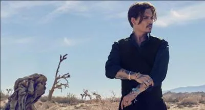 Publicité de "Sauvage" avec Johnny Deep, pour la marque...