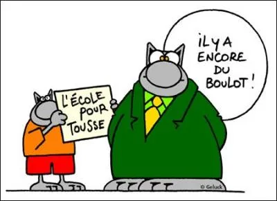 Mon indice est : 'Ecole obligatoire' ...