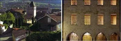 La visite, sommaire, est terminée.
Je vous précise, pour vous situer plus facilement et y revenir, que la commune d'Espagnac se trouve dans l'arrondissement d'une figure hautement célèbre du Lot et de l'histoire de France : Champollion.
N'oubliez pas le guide.