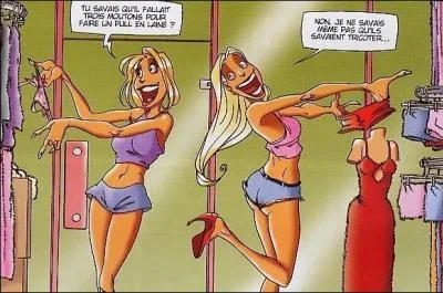 Qu'est-ce qui fait rire les brunes ?