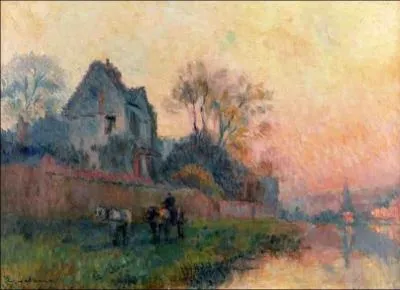 Qui a peint "Bords de Seine à Chatou" ?