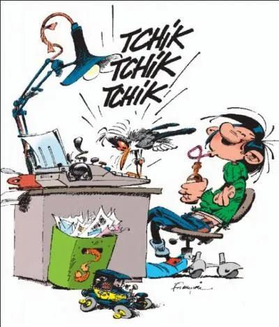 Durant quelle décennie se passe la bande dessinée «Gaston Lagaffe»  ?