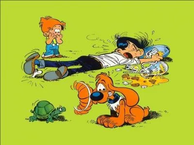 Dans la BD "Boule et Bill", quel est le nom de la tortue ?