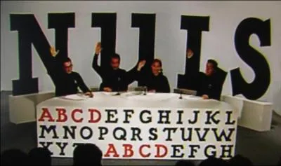 Autre émission des Nuls ou de les Nuls (comme ils disent). Quel en est le titre ? (C'est malheureusement la dernière émission qu'il feront à quatre, car Bruno décédera subitement d'une maladie orpheline).