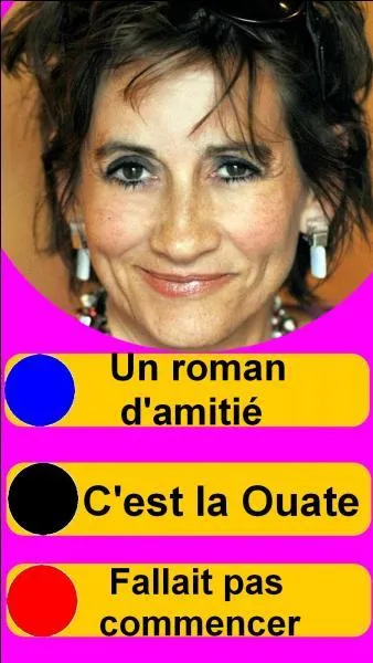 Sur quel bouton, allez-vous appuyer pour écouter Caroline Loeb ?