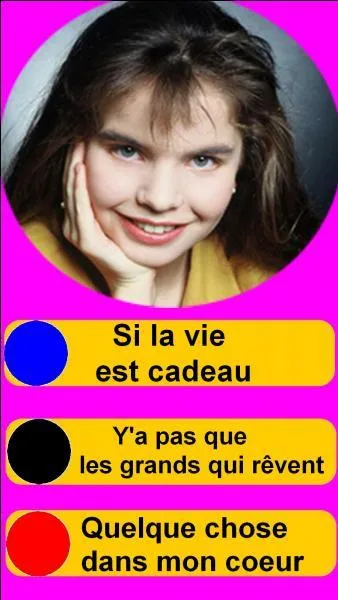 Sur quel bouton, allez-vous appuyer pour écouter Melody ?