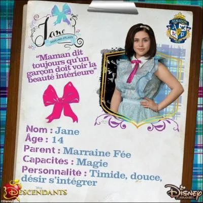 Quel est le nom de ce personnage ?