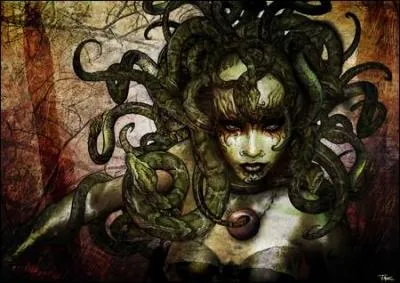 Dans la mythologie grecque, "Méduse" l'une des 3 gorgones, est la seule à être mortelle.