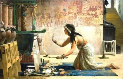 La magie noire était couramment pratiquée en Égypte ancienne.