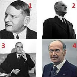 Qui ne fut pas président de la 5e République française ?